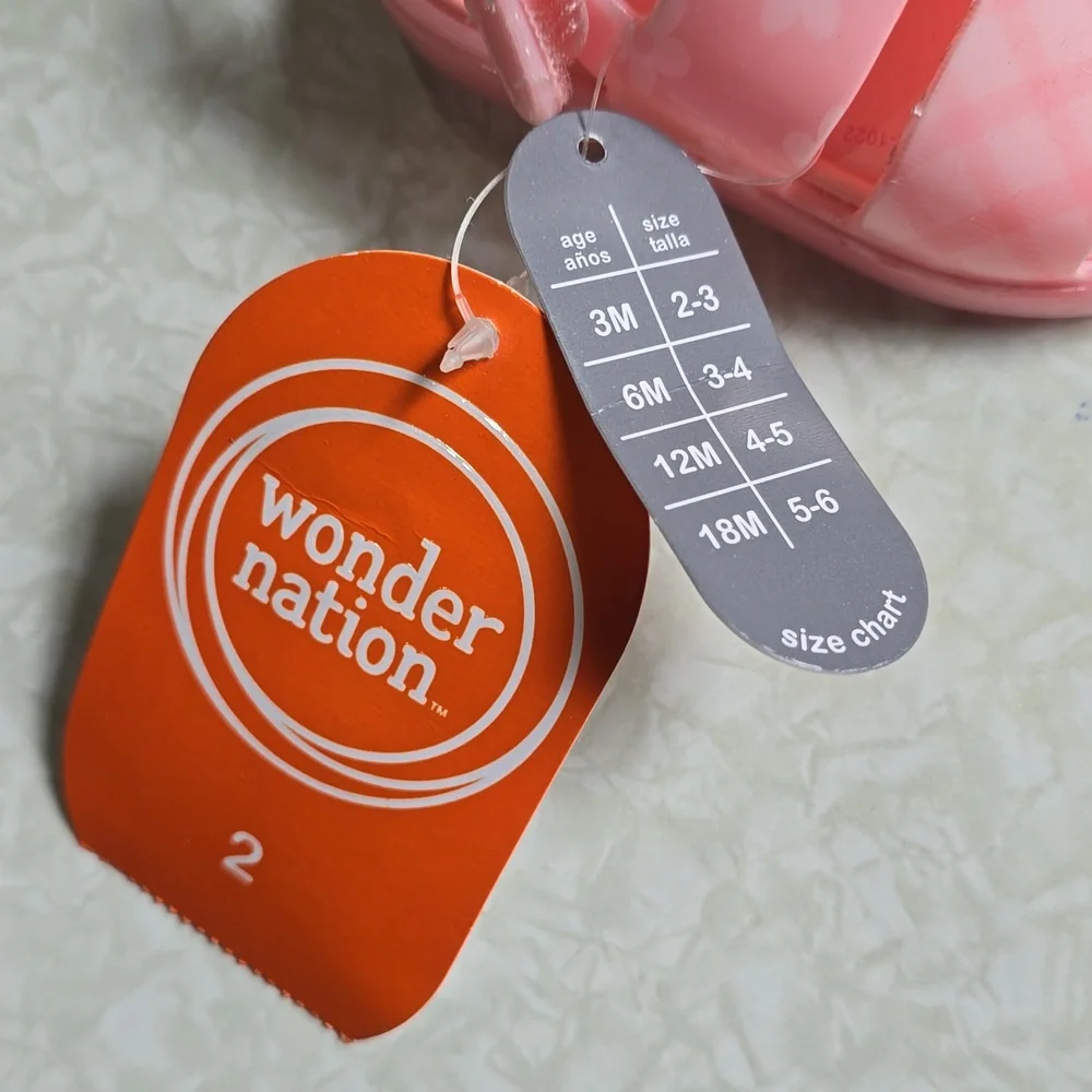 Wonder nation two strap‎ sandal Size 2 NWT